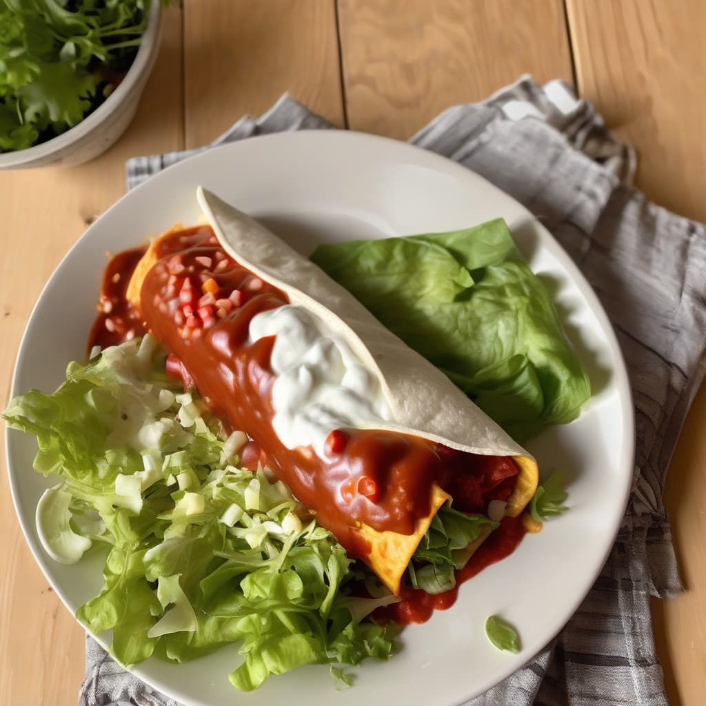 Burrito Enchilada Style