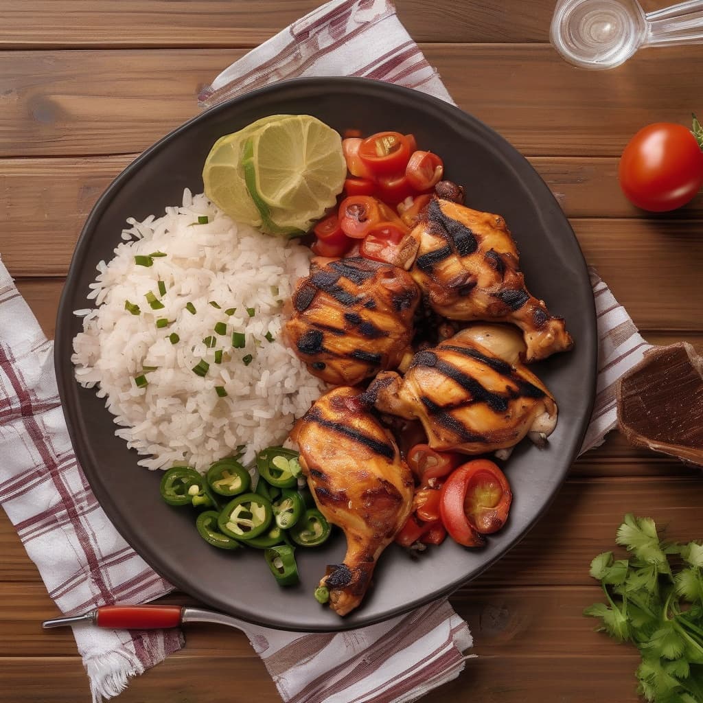 Pollo a La Mexicana