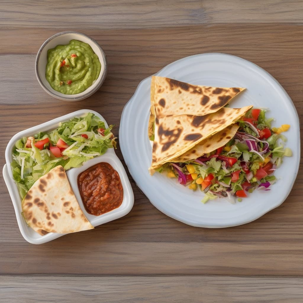 #10 Quesadilla, Taco and Flauta